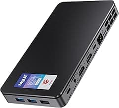 MeLE Overclock4C Mini PC - N300 32GB 512GB, Premio Reddot, HDMI/PCIe x4/USB-C PD3.0 - para Hogar, Oficina, Industrial, Educaci贸n