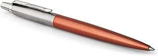 Parker Jotter bolígrafo | naranja (Chelsea Orange) | Punta mediana con recambio de tinta azul | en estuche de regalo