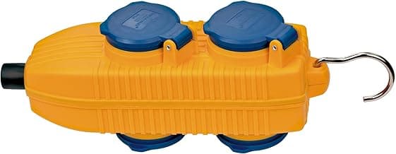 Brennenstuhl Regleta 1081070010 de Brennenstuhl , 230 V / 16 A, impermeable IP54, 4 tomas