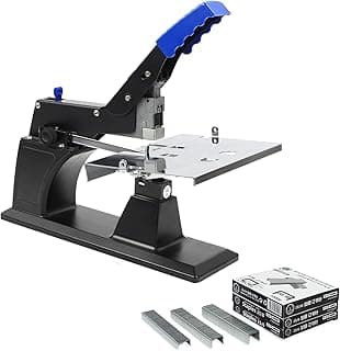 RAYSON SH-03 Grapadora para Trabajos Pesados de Oficina, Grapadora de Caballete y Plano con 3000 Grapas, Capacidad para 60 Hojas