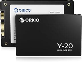 ORICO SSD 1TB SATA III 6Gb/s, SSD Interno 2.5", Velocidad de Lectura de hasta 500 MB/s, Compatible con Computadora Portátil y de Escritorio- Y20