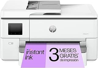 HP OfficeJet Pro 9720e - Impresora multifunción profesional de tinta, Impresión hasta A3 e impresión automática a doble cara hasta A4, Wi-Fi, 3 meses de impresión Instant Ink con HP+