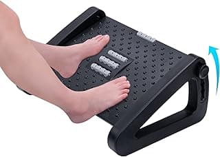 Taburete de pie ajustable para escritorio, resistente y ergonómico, alivia el dolor y proporciona soporte corporal, cómodo efecto de masaje para una mejor circulación sanguínea en las piernas.
