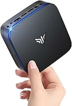 NiPoGi AK1 Plus Mini PC W-11,Intel 12TH Alder Lake-N95(hasta 3.4GHz,15W), 8GB DDR4 256GB M.2 SSD, Mini Ordenadores de Sobremesa,2xHDMI/4K@60HZ/BT4.2/RJ45-LAN,Micro PC para Negocios/Escuela