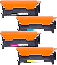 CLT-P404C P404C - Tóner para Samsung C480W Xpress SL C480FW C480 C430W C48X C430 C480FN CLT-K404S CLT-Y404S CLT-C404S CLT-M404S C43X Series (negro, cian, amarillo, Ma) genta)