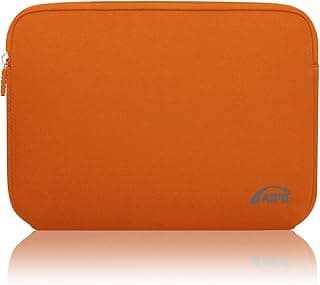 AIPIE Funda Portátil 15 15,6 Pulgadas Netbooks Caso 35.5x25x2cm Anti-rasguños Antigolpes per Laptop Compatible MacBook, Acer, ASUS, DELL, HP, Lenovo Bolsa Naranja, 15.6 Pulgadas
