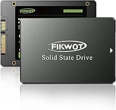 Fikwot FS810 2,5 Pulgadas Unidad Interna de Estado sólido - SATA III 6Gb/s, 3D NAND TLC SSD Interna, hasta 550MB/s, Compatible con computadora portátil y PC de Escritorio (250GB)