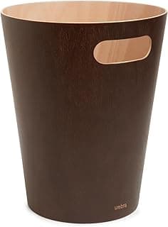 Umbra Woodrow Cesto de basura, con capacidad de 7.5 l, Espresso