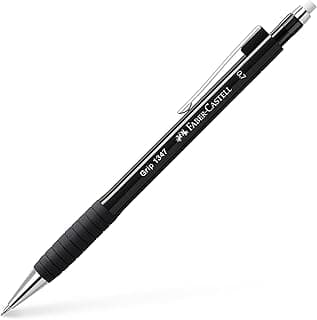 Faber-Castell Grip 1347 - Portaminas (0,7 mm), color negro