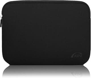 AIPIE Funda Portátil 11,6 12 Pulgadas Anti-rasguños Bolsa Ordenador PC Maletín per Laptop Compatible Acer, ASUS, DELL, HP, Lenovo, MSI, SGIN, VivoBook, Chromebook Computadora, Negro 11,6 Pulgadas