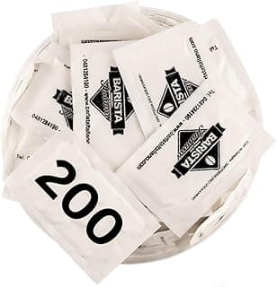 200 Sobres de Azúcar Blanco | 200 Sobres x 4g | Perfectos para una taza de café | Made in Italy