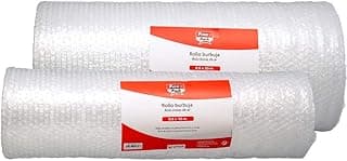 Fixo 50067600 - Rollo burbuja, transparente, 1 x 25 m