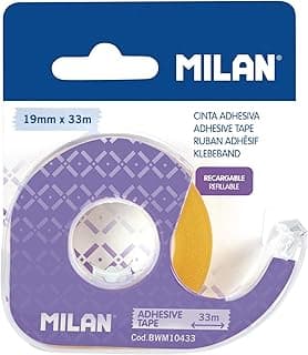 BLÍSTER DISPENSADOR CINTA ADHESIVA 19 MM X 33 M MILAN