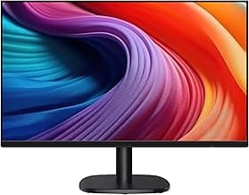 Amazon Basics Monitor de 24"/61 cm, FHD 1080p, Max 100 Hz, compatible con VESA, altavoces integrados, Negro