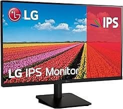 LG 27MS500-B - Monitor 27 Pulgadas, Pantalla IPS, LED, 1920 x 1080 (FHD), 16:9, Estabilizador de Negros, Reader Mode, Flicker Safe, Clasificación E, 100 Hz, Negro