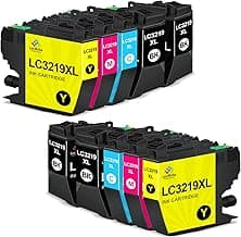 LeciRoba LC3219XL Cartuchos de tinta para impresoras Brother LC3219 XL LC3219 LC3217 multipack para Brother MFC-J5330DW MFC-J6530DW MFC-J6930DW MFC-J5335DW MFC-J5730DW MFC-J6935DW MFC-J5930DW (10PACK)
