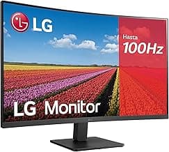 LG 32MR50C-B - Monitor Curvado, 32 Pulgadas, VA 3000:1, 1500R, 16:9, Velocidad 100 Hz, HDMIx2, Super Resolution+, AMD FreeSync Premium, Clasificación E, Negro