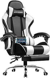 GTPLAYER Armchair Silla para Juegos, Cuero sintético, Large