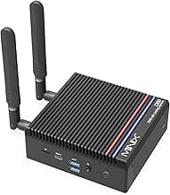 MINIX Fanless Windows 11 Pro Mini PC, Intel 12th Gen N300, Neo Z300-0dB 16GB DDR4, 512GB M.2 PCIe Gen3 x 4 SSD Micro Desktop Computer, 4K Dual Display/2.5G LAN, for Business Home Office Multi-Tasking