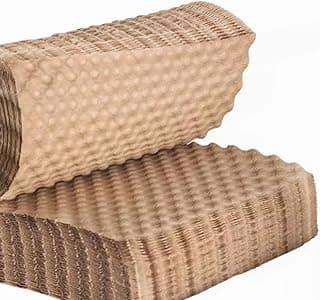 50 Hojas Papel de Burbujas 29x30cm, Envoltura de Papel de Burbujas Ecológica, Suministros de Embalaje, Papair Wrap para Mudanzas, Embalajes