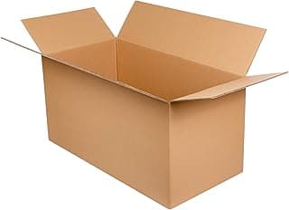 Caja de cartón duradera Ideal para reubicación, caja de transporte de 1000x500x500 mm, de 5 capas, envío, paquete, embalaje, cartón con solapa, movimiento, de documentos (6)