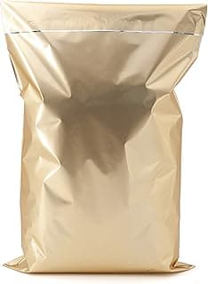 Italpak Sobres Soft con solapa adhesiva dorada, 50 unidades, 25 x 38 + 4 cm