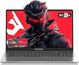 ACEMAGIC 16,1" 2025 Portátil AMD Ryzen 7 5700U,hasta 4,3 GHz Carcasa Metálica Ordenador Portatil 16GB RAM NVME 512GB SSD,Tastiera Retroilluminata,Gráficos Radeon RX Vega 8,WiFi 6,BT5.2,Laptop