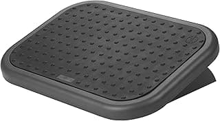 Q-Connect Reposapies Ajustable Con Alfombrilla Caucho 450X330X85Mm
