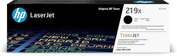HP Cartucho de Tóner Original Laserjet 219X de Alta Capacidad Negro