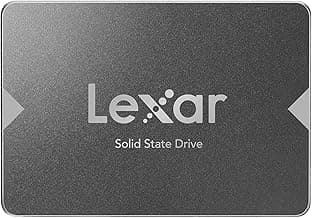 Lexar NS100 2,5" SATA III 6Gb/s SSD 512GB, disco duro Interno, Unidad de Estado Sólido, Hasta 550 MB/s de Lectura (LNS100-512AMZN)