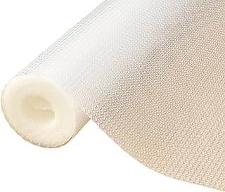 Alfombrilla antideslizante para cajones de 40 x 450 cm, de EVA, no adhesiva, impermeable, antideslizante, para estanterías, armarios, cajones, frigorífico, hogar, oficina, corte libre, transparente