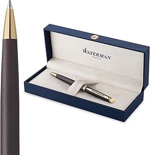 Waterman Bolígrafo Hémisphère | La Edición Discreta | Negro lava | punta media | estuche de regalo