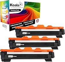 Koala Compatible Cartucho de Tóner Reemplazo para Brother TN1050 TN-1050 para HL-1110 HL-1212W DCP-1612W MFC-1910W HL-1210W DCP-1512 MFC-1810 DCP-1510 HL-1112 Impresoras (Negro, Pack de 3)