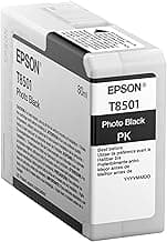 Epson T850100 - Cartucho de Tinta, Color Negro