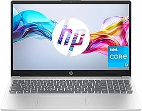 HP 15-fd0193ns - Ordenador portátil de 15.6" FHD (Intel Core i3-N305, 8GB RAM, 512GB SSD, Intel UHD Graphics, Sin Sistema Operativo) Plata y Azul - Teclado QWERTY Español