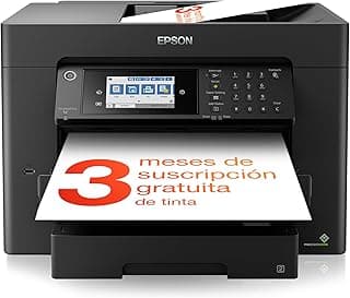 Impresora de inyección de tinta multifunción WorkForce WF-7840DWF A3+ con conectividad inalámbrica y 3 meses gratis de suscripción de tinta ReadyPrint*