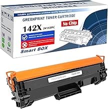 [ Sin chip, con herramienta ] Cartucho tóner compatible 142X W1420X (W1420A, 142A) Negro alto rendimiento 2000 páginas para H P LaserJet M110 M110W M139 M140 M140W - El embalaje puede variar