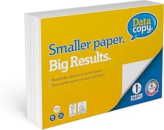 Data Copy BP-116952H - Pack de 500 hojas de papel A5, color blanco