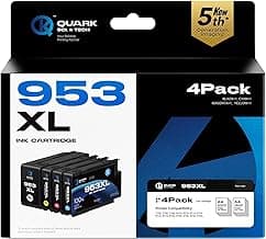 Quark 953XL 953 XL Cartuchos de Tinta Multipack para HP 953XL Cartuchos para HP OfficeJet Pro 7720 7730 7740 8210 8216 8218 8710 8720 8725 8730 8740