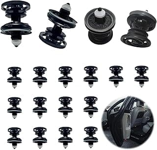 Juego de 50 Clips de Grapas Coche Paneles de Puerta, Clips de Fijación para VW T5, 7L6868243, Clips de Montaje para T5, Audi A1 A4 A5 A6 A7 A8 Q5 Q7 RS5, Golf 5 6 7, Polo, Skodaa