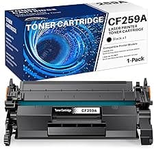 colorfly CF259A con Chip Compatible con HP 59A CF259A 59X CF259X Toner para Laserjet Pro M404dn M404dw M404n M304 M304a M404 MFP M428dw M428fdw M428fdn M428 428m (2Negro)