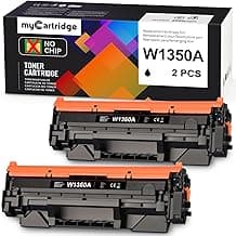 MYCARTRIDGE Tóner de 135 A compatible con HP 135A 135X, repuesto para HP Laserjet MFP M234DW para M234SDWE m234sdw m234dwe m234sdn m209dwe (Sin chip, 2 negro)