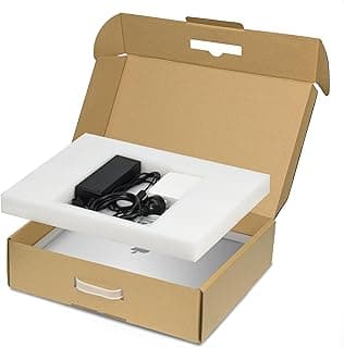 SOUNDANCE Caja para portátil con espuma protectora, hecha a mano, caja de cartón para portátil, caja de envío segura para ordenadores portátiles de hasta 17,3 pulgadas