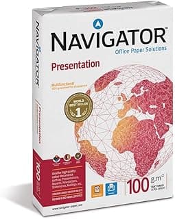 Papel fotocopiadora navigator din a3 100 gramos paquete de 500 hojas