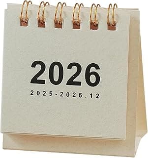 Calendario De Escritorio 2026 | Planificador Mensual Con Vacaciones En El Reino | Bloques De Escritura | Organizador Para Mesa De Oficina, Casa, Escuela | Tabla De Montaje En Pared Para