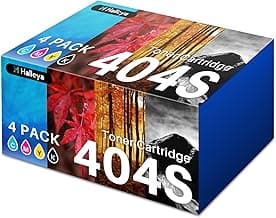 Halloya 404S CLT-404S CLT-P404C Compatible para Samsung CLT-K404S C404S Y404S M404S Tóner para Xpress SL C480W C480FW C430W C480FN C480 C430 C48X C43X Series (4 Pack)