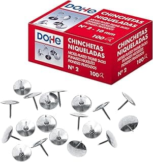 MTL 79217 - Pack de 100 chinchetas niqueladas