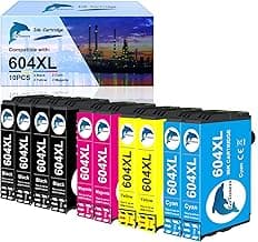 GoToners 604XL Cartucho de Tinta Compatible con Epson 604XL 604 XL para XP-3200 XP-3205 XP-4200 XP-4205 XP-2200 XP-2205 WF-2910 WF-2930 WF-2935 WF-2950 (4 Negro, 2 Amarillo, 2 Magenta, 2 Cian)