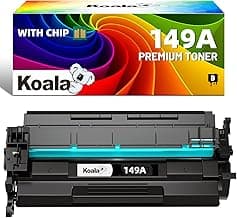 Koala 149A 149X (con Chip) Tóner Compatible con HP Compatible para HP 149A W1490A 149X W1490X Tóner Negro para HP Laserjet Pro 4002 4002dn 4002dw 4002n MFP 4102 4102fdn 4102fdw (Negro, 1 Pack)