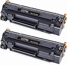 Tinnee CF279A Cartuchos de Tóner de Repuesto para HP Laserjet Pro M12A M12W MFP M26 M26A M26NW Impresora, 2 Negro